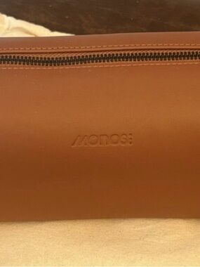 Monos Metro small toiletry bag — Vegan Mahogany